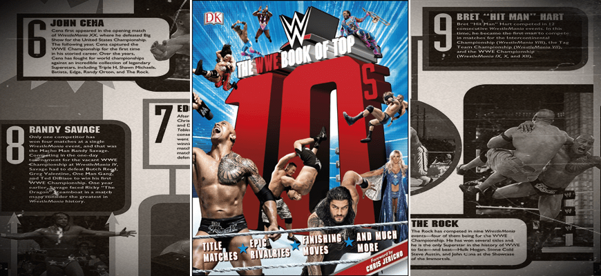 The WWE Book of Top 10's