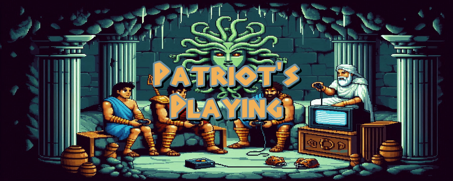 Patriot's Playing banner