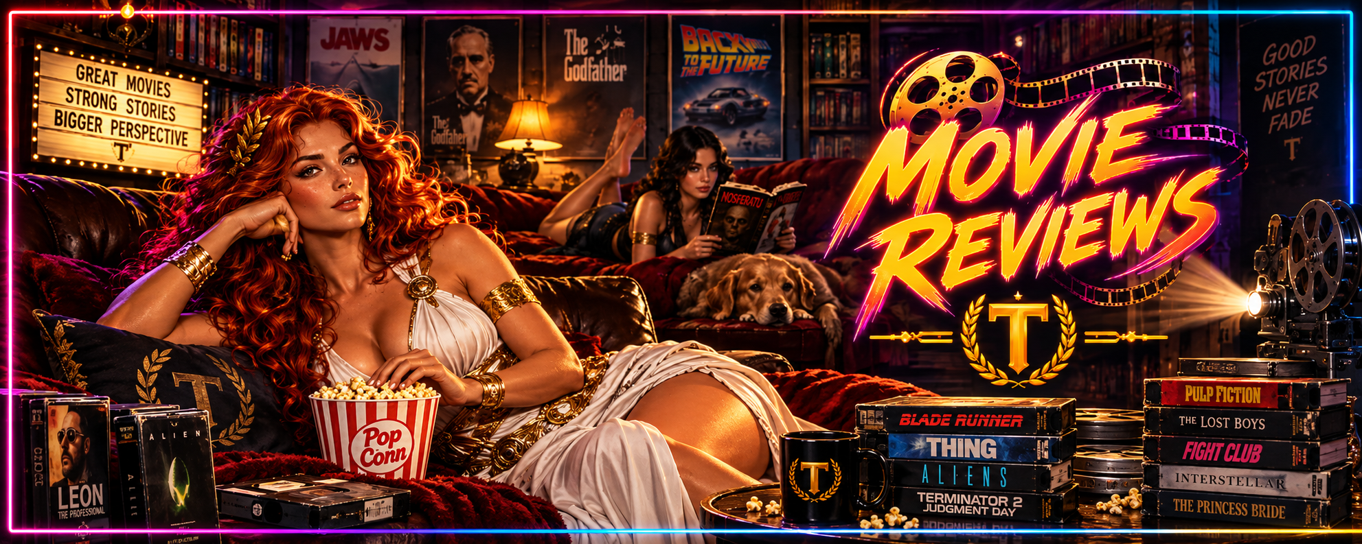 Movie Reviews category header